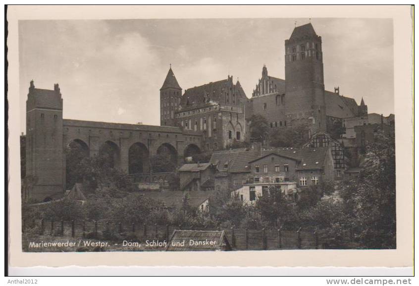 Marienwerder Westpreussen Dom Schloss Dansker Wohnhaus Sw Um 1930 - Westpreussen