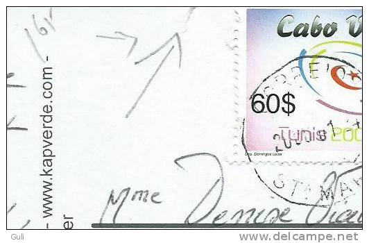 Afrique-Cap Vert-CABO VERDE Multi Vues (Sao Vicente Fogo Sal Maio) (timbre Stamp "CABO VERDE "ETAT= Voir Description - Cape Verde