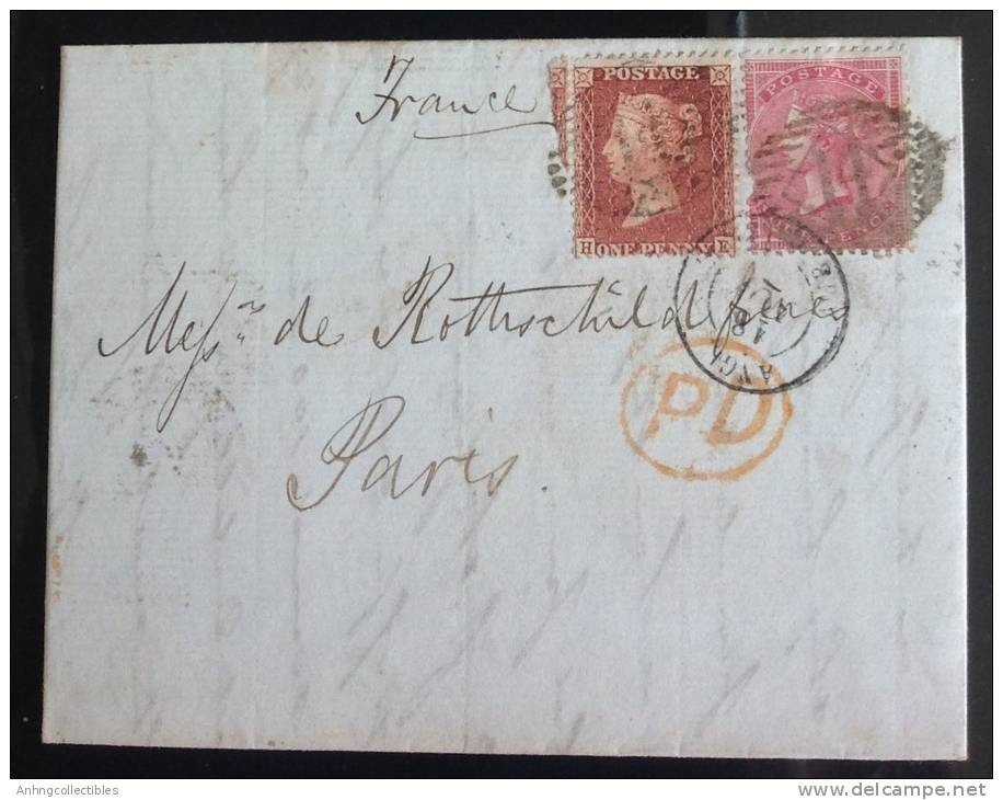 Great Britain: Old Cover With Special Postmark - Fine And Rare - Cartas