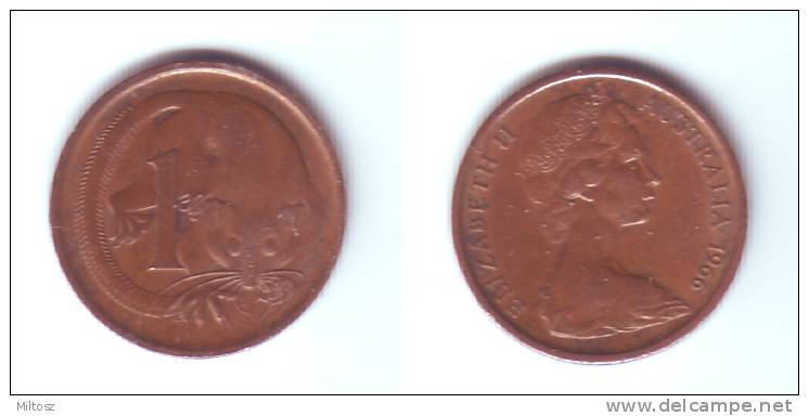 Australia 1 Cent 1966 (c) - Cent