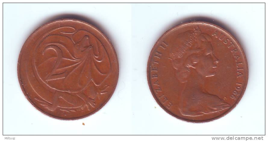 Australia 2 Cents 1966 (c) - 2 Cents