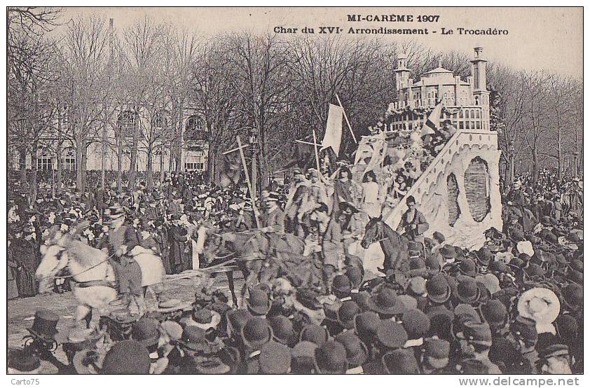 Evènements - Fête Religieuse - Carnaval - Char - Trocadéro - Manifestations