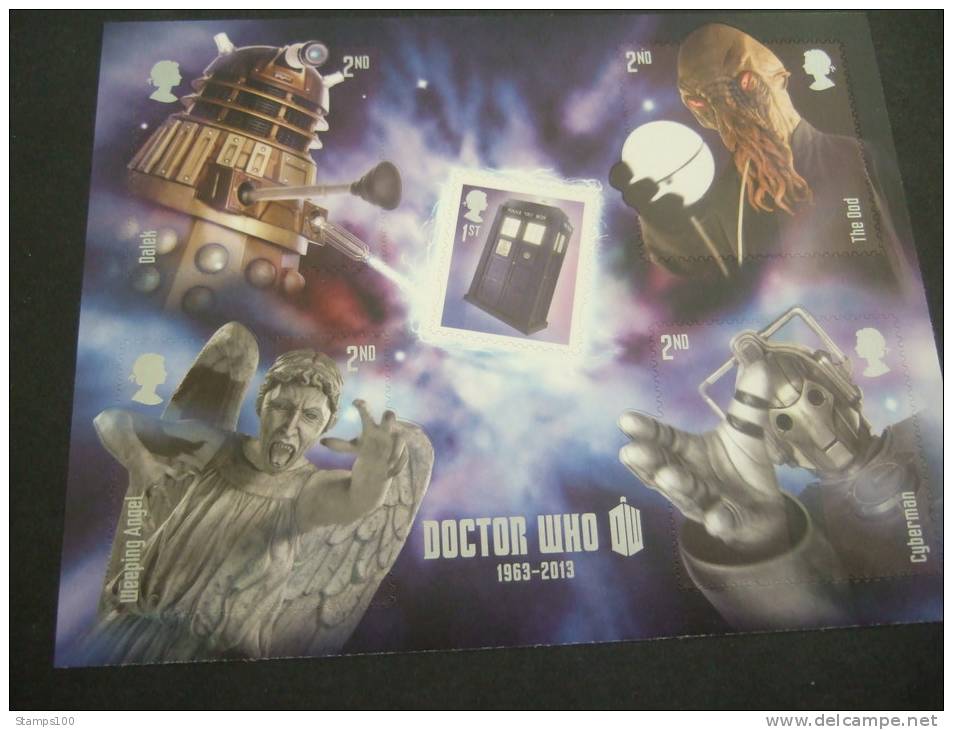 GREAT BRITAIN 2013 - DR WHO  MINI SHEET MNH**         (S21-360-015) - Neufs