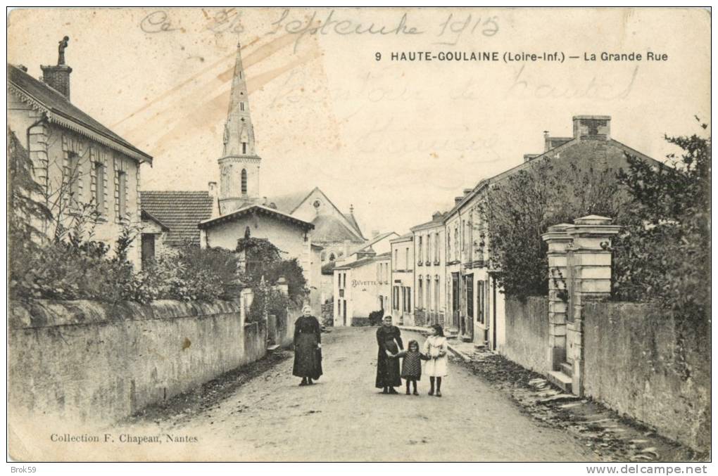 44 HAUTE GOULAINE - LA GRANDE RUE - Haute-Goulaine