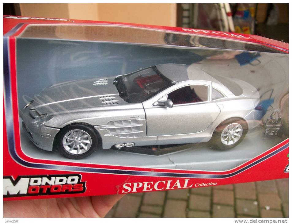 MONDO MOTORS - MERCEDES SLR Mc LAREN  AVEC  SA  BOITE  Scala 1/24 - Autres & Non Classés