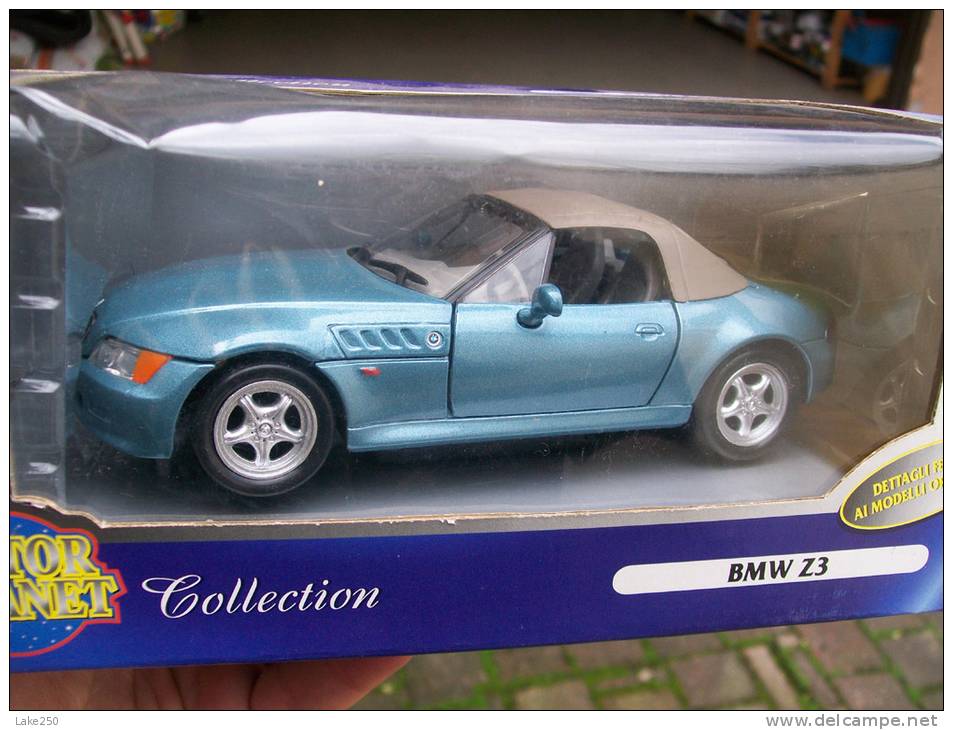 MOTOR PLANET - BMW Z3 SPIDER   AVEC  SA  BOITE  Scala 1/24 - Other & Unclassified