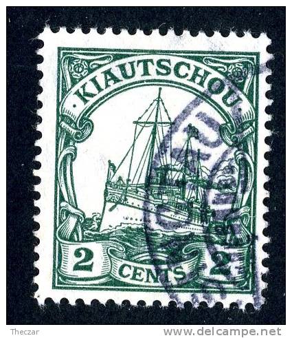 (666)  Kiautschou 1905  Mi.29b Used  Sc.34a ~~wz (2.50 Euros) - Kiauchau