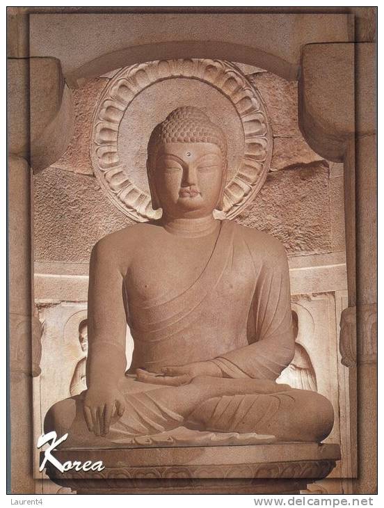 (579) Korea - Buddha Statue - Buddismo