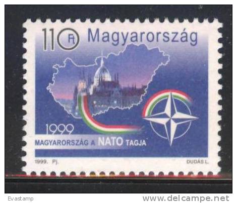 HUNGARY - 1999. Hungary Entrance Into NATO  MNH!! Mi 4528. - Ongebruikt