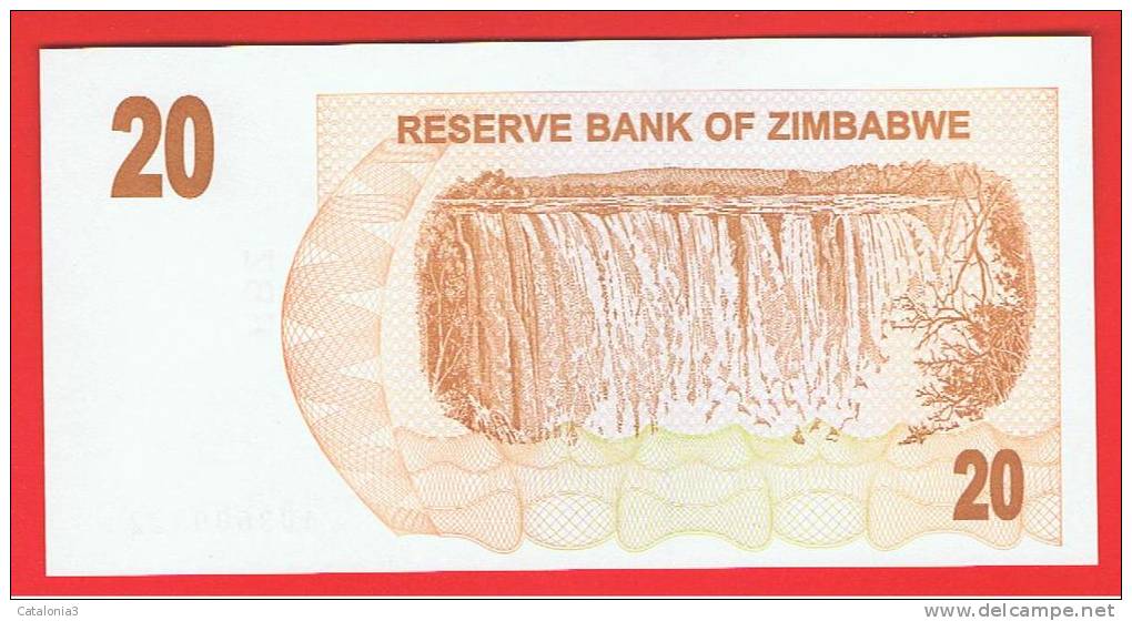 ZIMBABWE - 20  Dolar  2006 SC  P-40 - Simbabwe