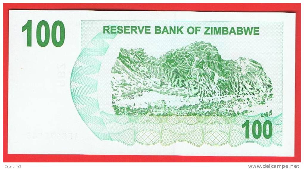 ZIMBABWE - 100  Dolar  2006 SC  P-42 - Zimbabwe
