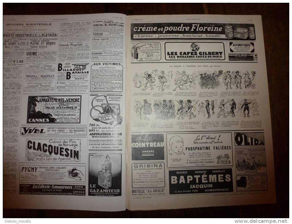 1929  Agen ; La Gascogne et jeunesse d'Henri IV ; Expédition Wilkins ile Deception; Fouilles NEMI ; Mistral à Maillane;