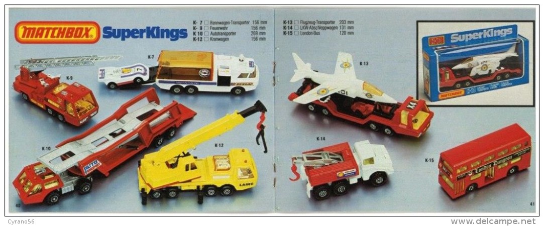 MATCHBOX Katalog 1980/81 - Catalogi