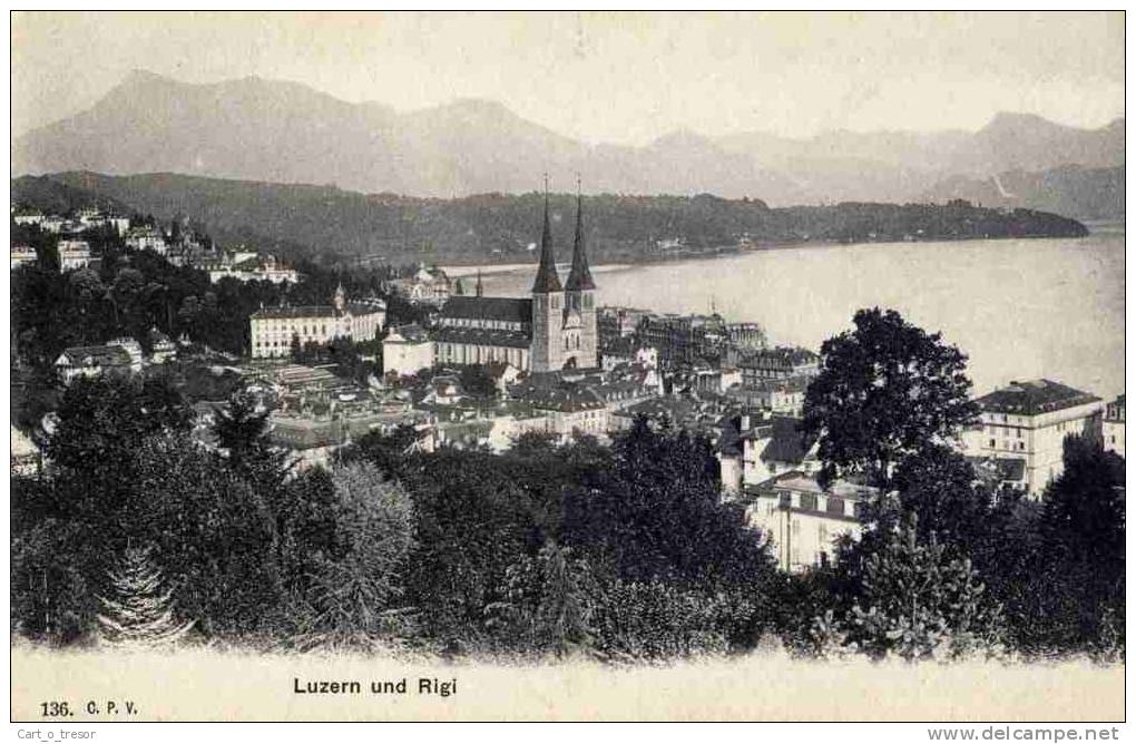 CPA SUISSE LUZERN UND RIGI - Lucerna