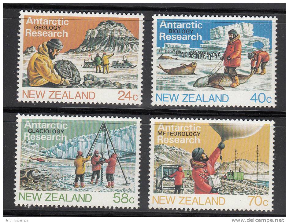 New Zealand  Scott No 791-94  Mnh Year 1984 - Nuevos