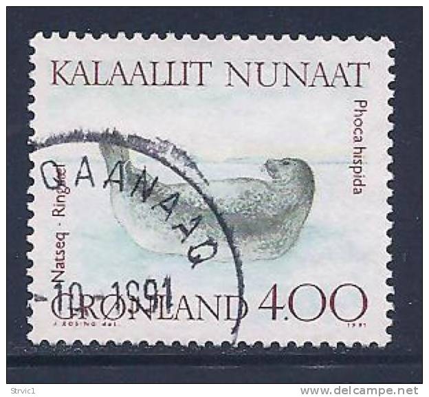 Greenland, Scott # 233 Used Seal, 1991 - Andere & Zonder Classificatie