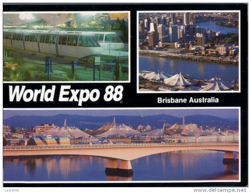 (531) Australia - QLD - Brisbane World Expo 88 With Monorail - Brisbane