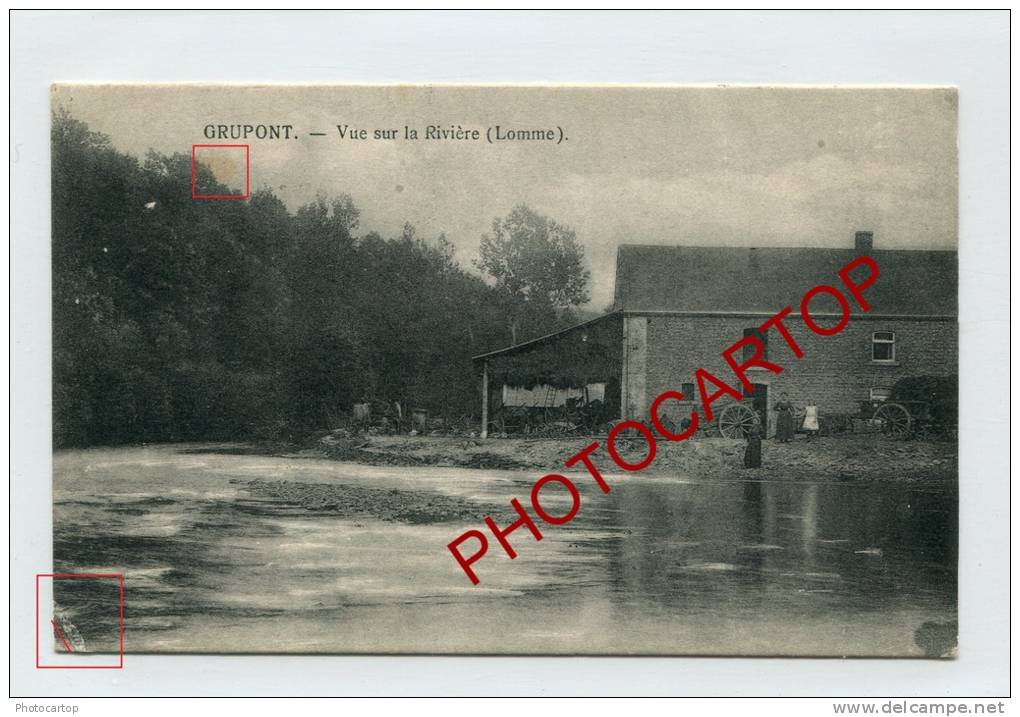 GRUPONT-Vue Sur La Riviere-BELGIEN-BELGIQUE- - Tellin