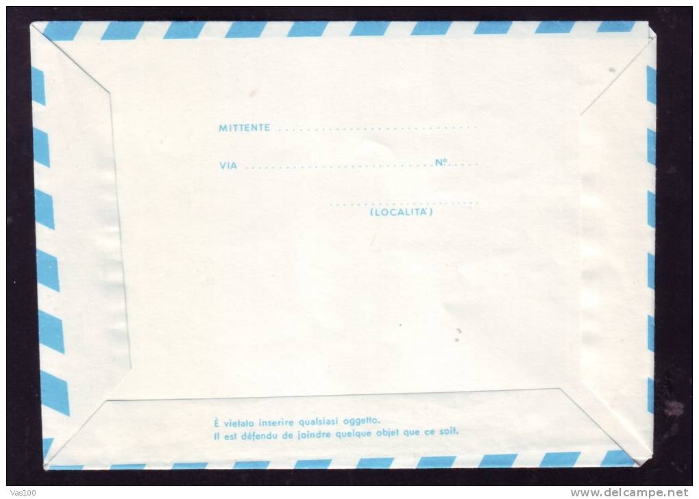 AEROGRAME, SAN MARINO COVER STATIONERY,ENTIERE POSTAUX, 1977, SAN MARINO - Entiers Postaux