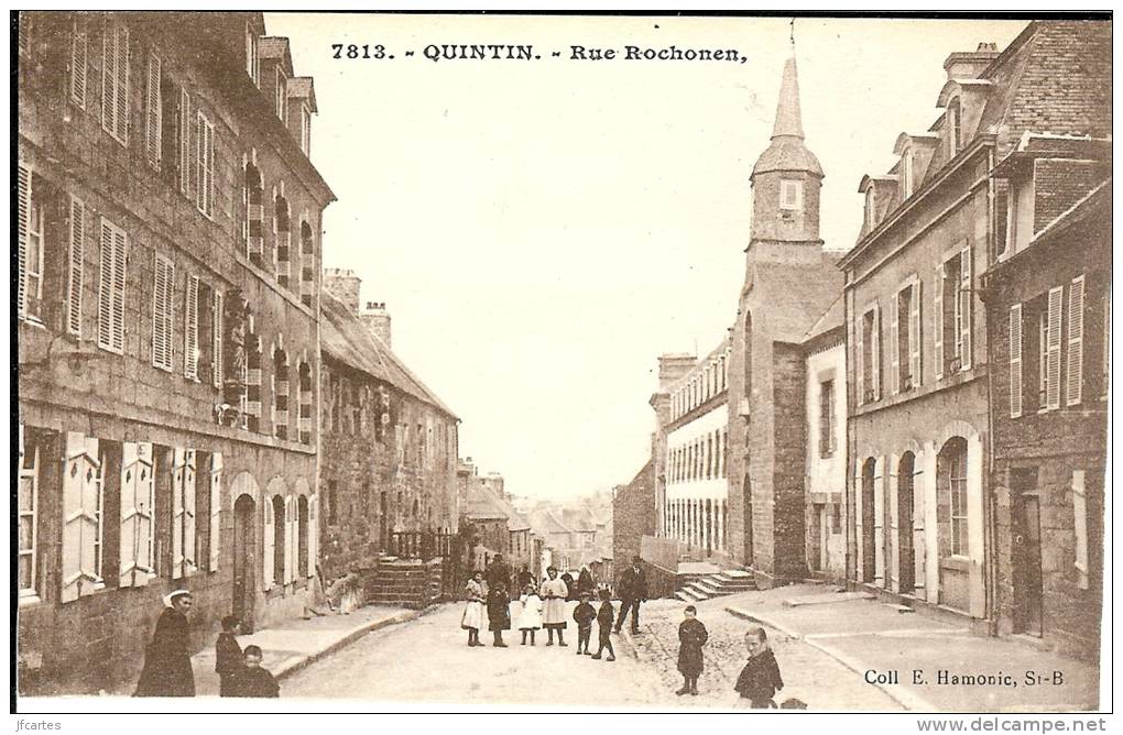 22 - QUINTIN - Rue Rochonen - Quintin