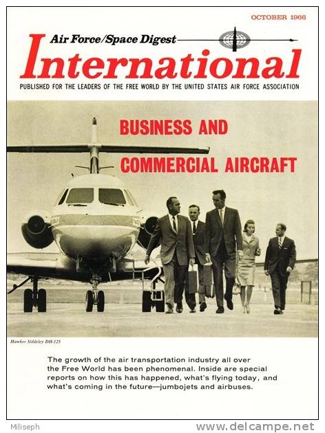 Air Force / Space Digest - INTERNATIONAL - OCTOBER 1966  - Avions - JUMBOJETS -  (3296) - English