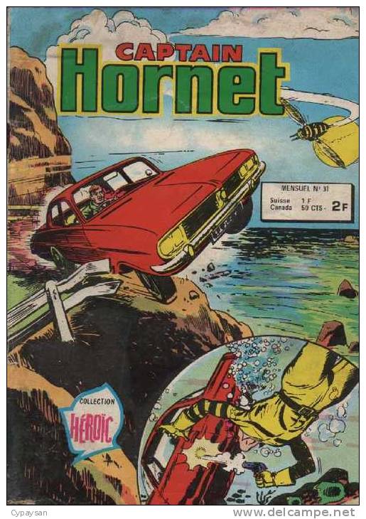 CAPTAIN HORNET N° 31 BE AREDIT 01-1979 - Arédit & Artima