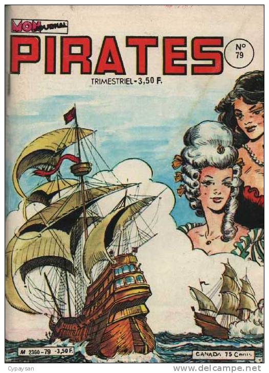 PIRATES N° 79 BE MON JOURNAL 08-1980 - Piraten