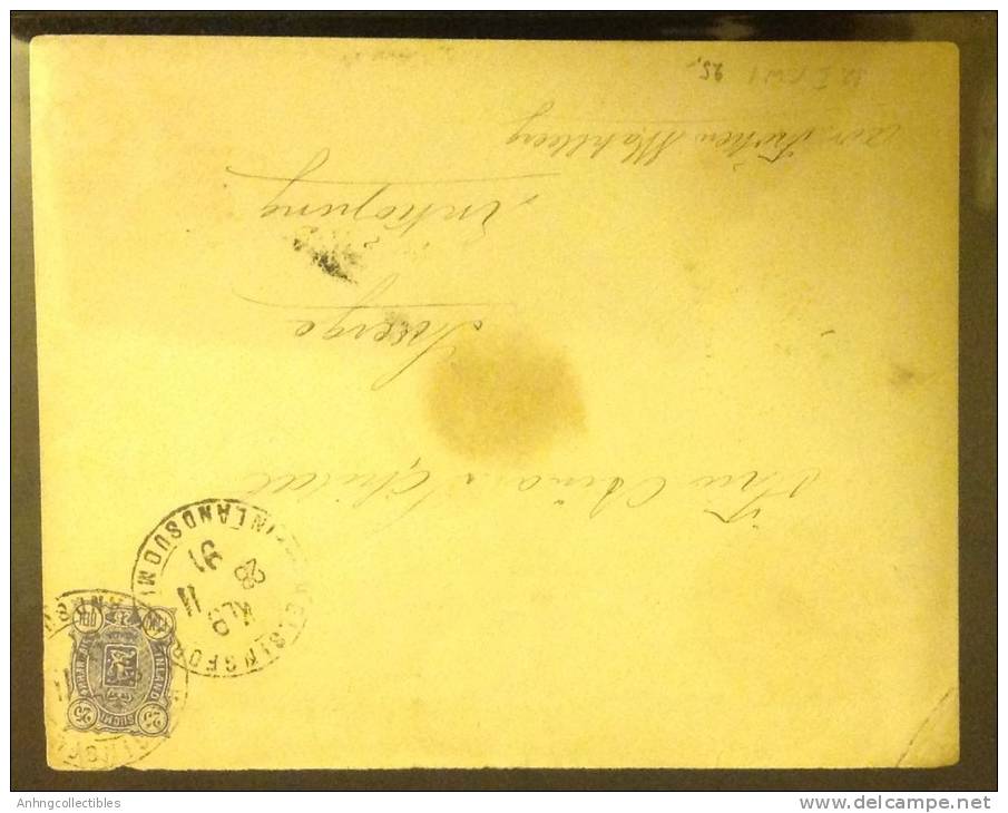 Finland: Old Cover In 1891 - Fine - Briefe U. Dokumente