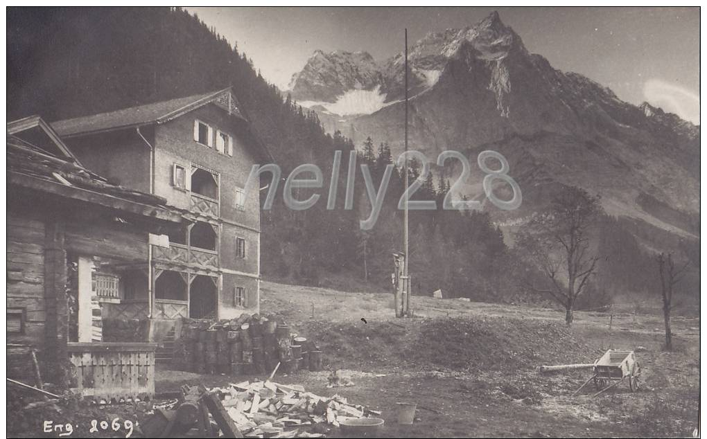 Wirtshaus In Der Eng Im Karwendel Fotokarte (32a528) - Sonstige & Ohne Zuordnung