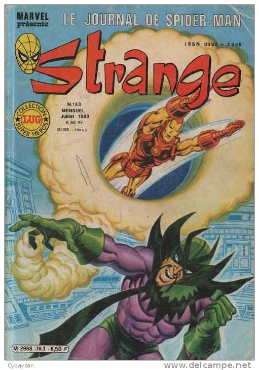 STRANGE N° 163 BE LUG 07-1983 - Strange