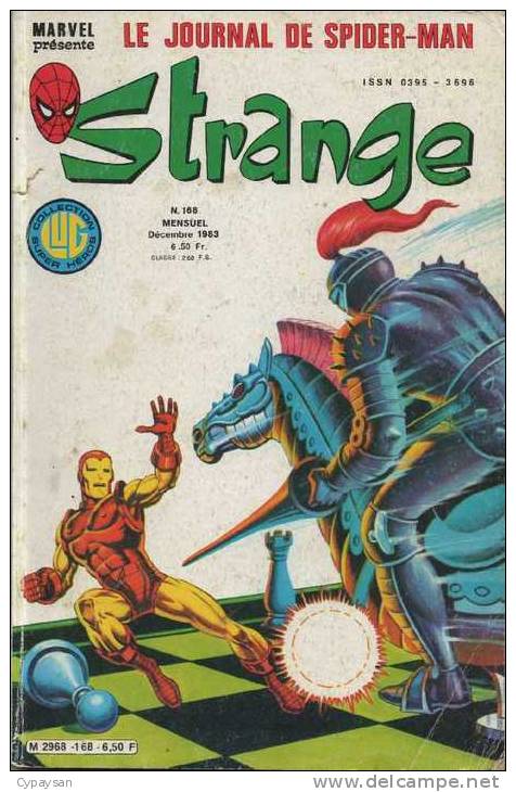 STRANGE N° 168 BE LUG 12-1983 - Strange