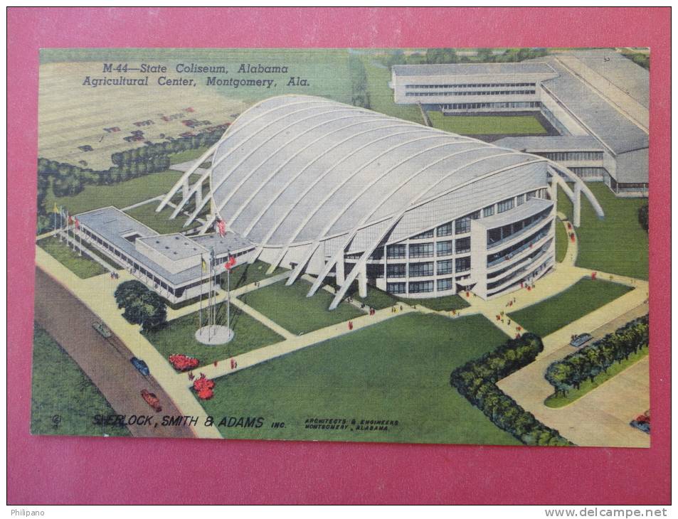 Alabama > Montgomery-- State Coliseum    -------- Not Mailed===========   Ref  942 - Montgomery