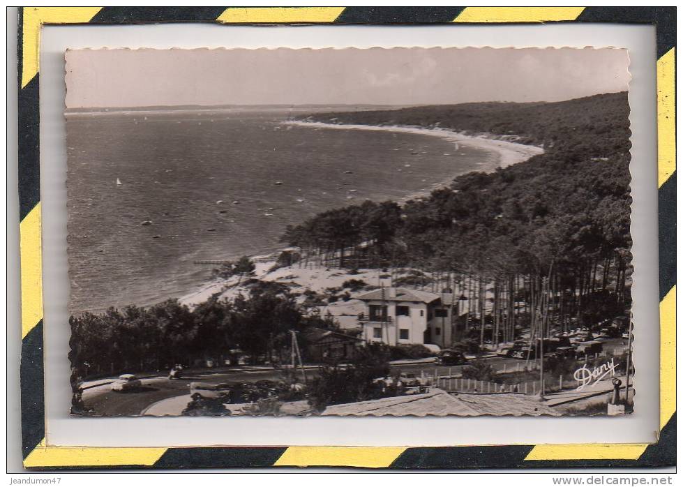 PILAT-PLAGE. - . VUE SUR LA CORNICHE ET LE BASSIN - Arcachon