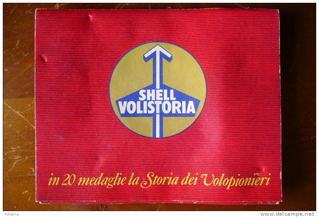 PFG/51 AVIAZIONE - 20 MEDAGLIE VOLISTORIA - STORIA DEI VOLOPIONIERI /SHELL/MONETE - Altri & Non Classificati