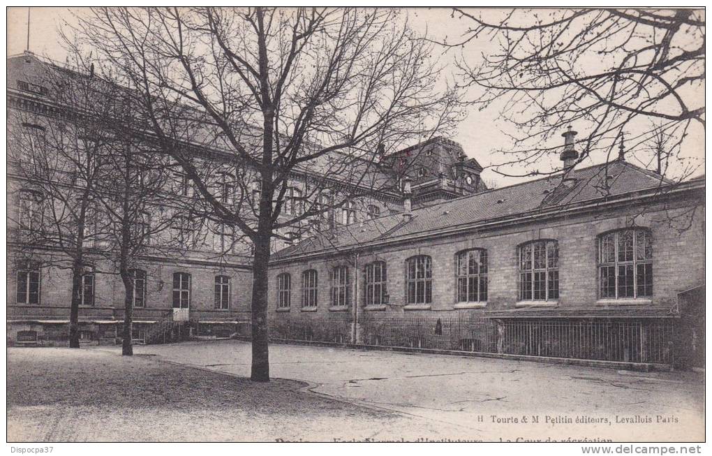 CPA-75-PARIS-ECOLE NORMALE D´INSTITUTEURS-  La Cour De Récréation - Enseignement, Ecoles Et Universités