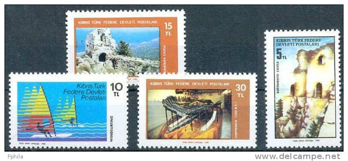 1982 NORTH CYPRUS TOURISTIC MNH ** - Unused Stamps