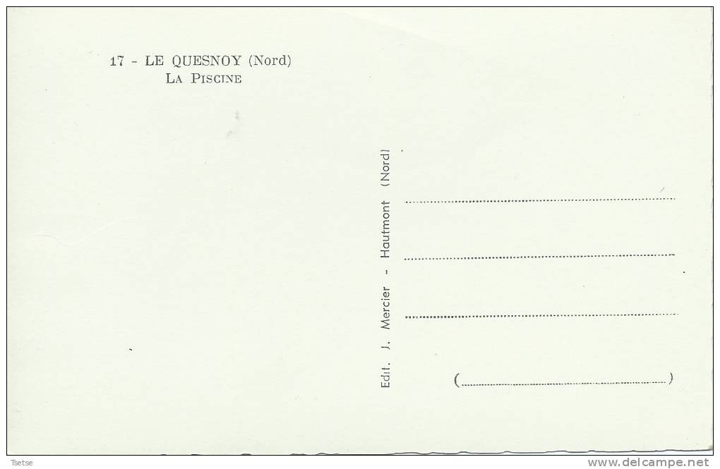 Le Quesnoy - La Piscine ( Voir Verso ) - Le Quesnoy