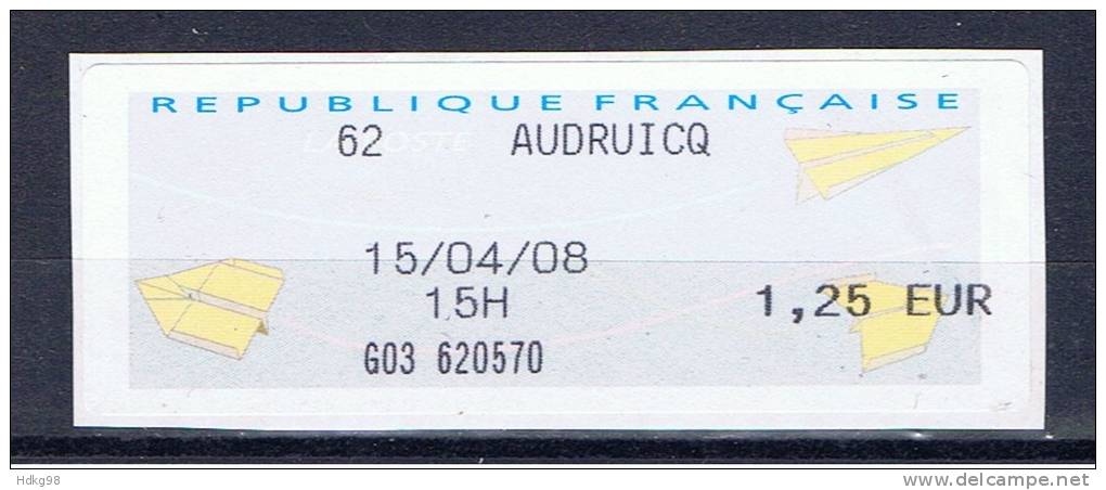 F Frankreich 2004 Mi 33 Automatenmarke 1,25 € - 1988 Type « Comète »