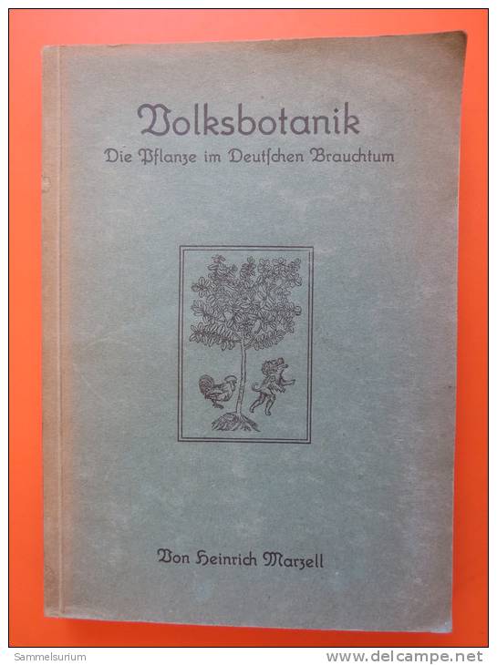 Heinrich Marzell "Volksbotanik" Die Pflanze Im Deutschen Brauchtum Von 1935 - Nature