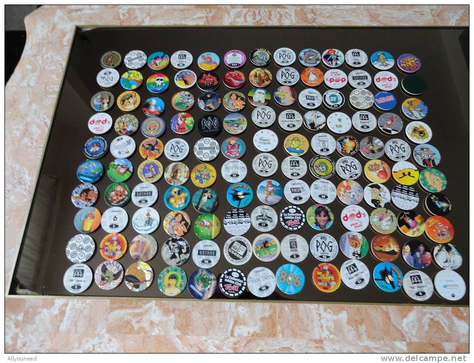 COLLECTION : LOT DE 475 POGS - Andere & Zonder Classificatie