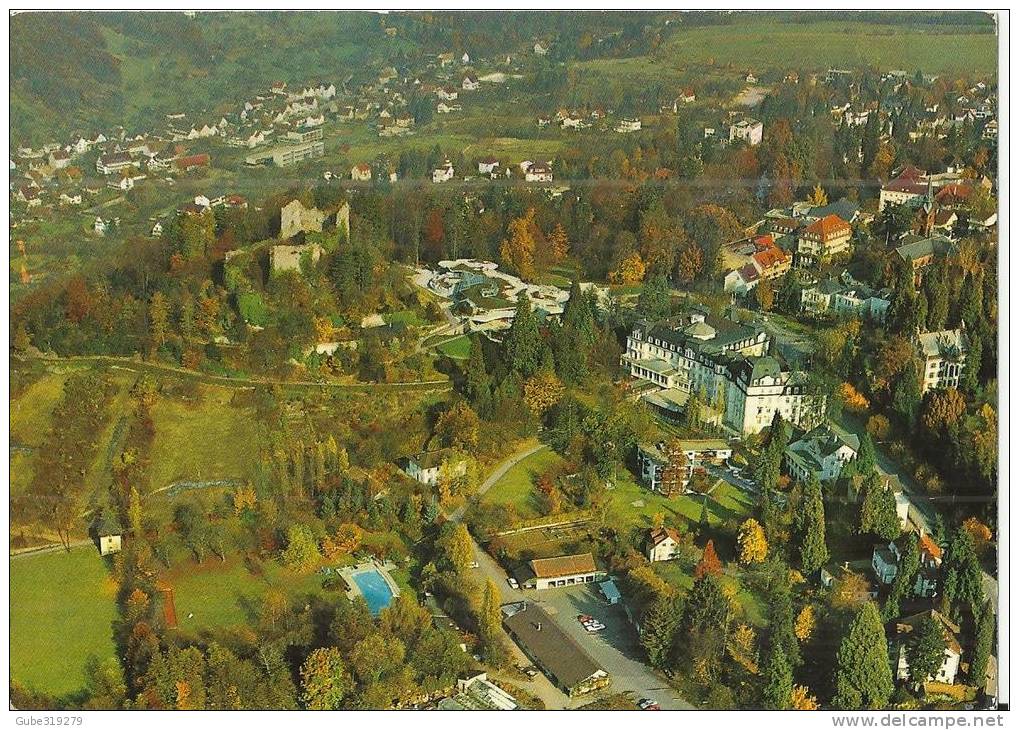 GERMANY 1981- POSTCARD – SCHWARZWALD – THERMALKURORT –HALF SHINING FLOWN W 1 ST OF 50 P POSTED BADENWEILER OCT 16,1981VE - Badenweiler