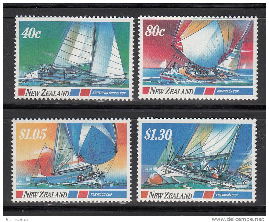 New Zealand   Scott No 867-70 Mnh  Year 1987 - Ungebraucht