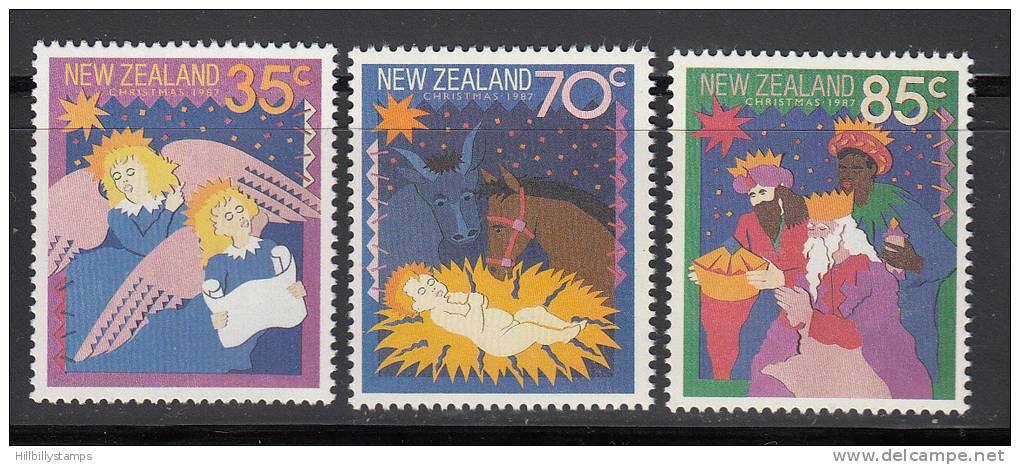 New Zealand   Scott No 880-82 Mnh  Year 1987 - Ungebraucht