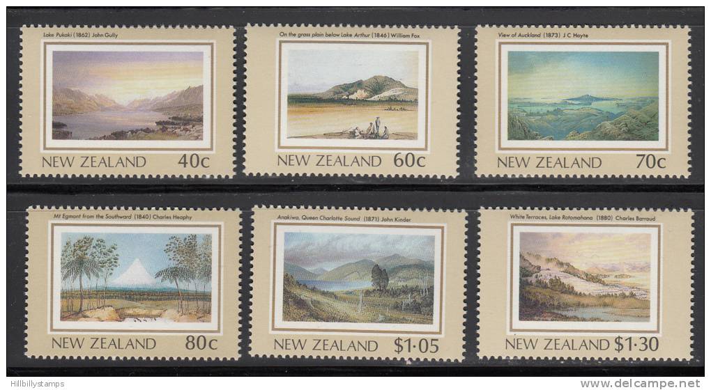 New Zealand   Scott No 912-17 Mnh  Year 1988 - Neufs