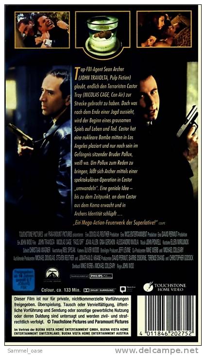 VHS Video -  Im Körper Des Feindes  -  Nur Einer Wird überleben  -  Von 1998 - Crime