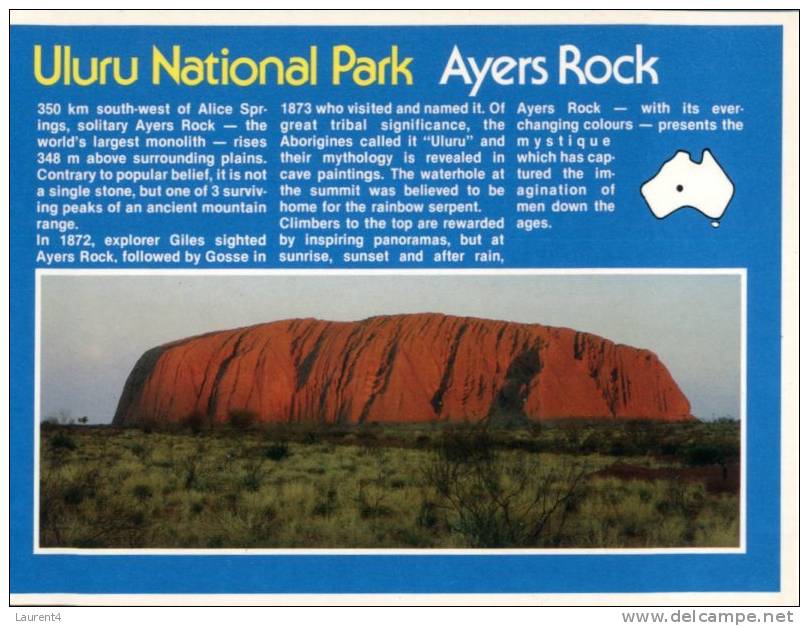 (470) Australia - NT - Uluru - Uluru & The Olgas