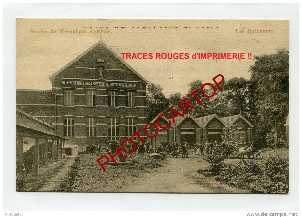 College Episcopal De LEUZE-Ecole-Agriculture-Mecanique Agricole-Animation-BELGIEN-BELGIQUE- - Leuze-en-Hainaut