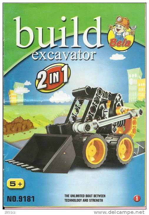 BUILD EXCAVATOR 2 IN 1 - PLAN, No. 9181 - Other & Unclassified