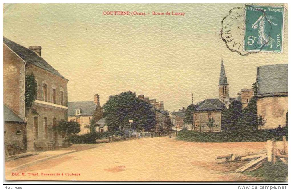 COUTERNE - Route De Lassay - Autres & Non Classés