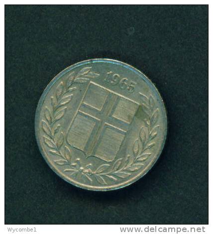 ICELAND - 1965 25a Circ. - Iceland